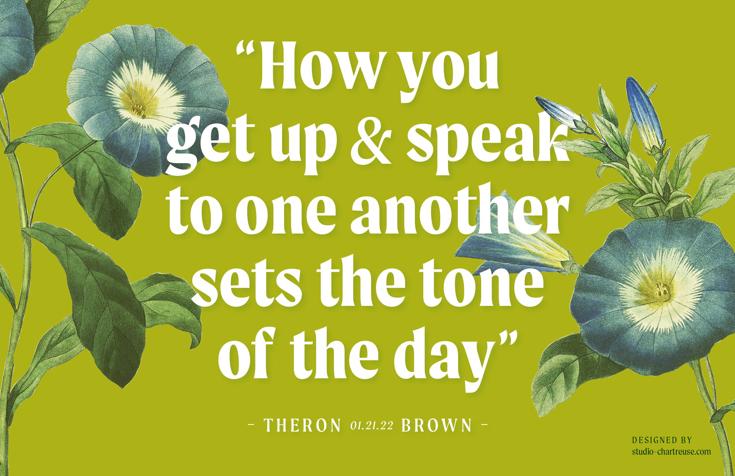 Greyt Quote card designed by Studio Chartreuse
