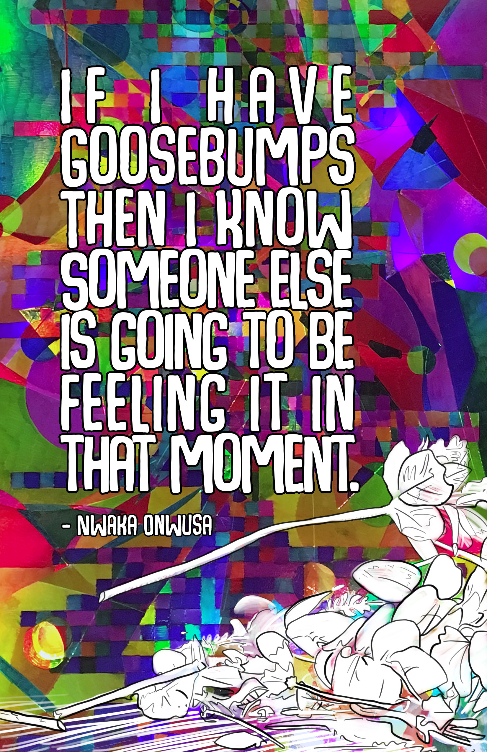 Greyt Quote card designed by Mac Love